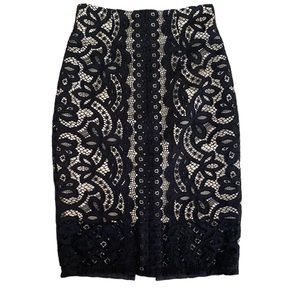 LOVER The Label Black Lace Skirt